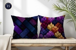 Deep Jewel Velvet Fabric Texture Seamless Digital Paper Product Image 2