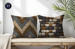 Cozy Tweed Fabric Texture Woven Seamless Digital Paper Product Image 2