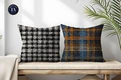 Classic Tweed Fabric Cozy Woven Texture Digital Paper Product Image 2