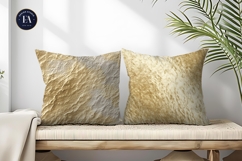 Soft Champagne Gold Foil Shimmer Seamless Digital Paper Product Image 2