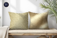 Metallic Champagne Gold Foil Texture Soft Digital Paper Product Image 2