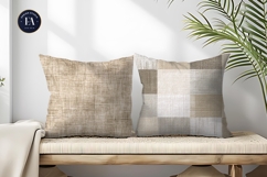 Linen Boho Fabric Soft Neutral Beige Digital Paper Product Image 2