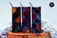 Luxury Velvet Fabric Jewel Tones Seamless Digital Paper Product Image 3