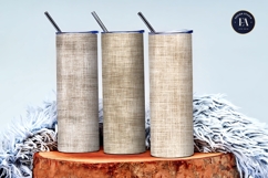 Linen Boho Fabric Soft Neutral Beige Digital Paper Product Image 3