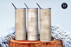 Boho Linen Fabric Soft Neutral Beige Digital Paper Product Image 3