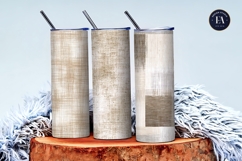 Boho Linen Fabric Neutral Soft Beige Digital Paper Product Image 3