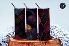 Velvet Jewel Tone Fabric Texture Seamless Digital Paper Product Image 3