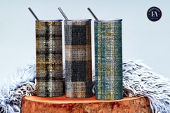 Woven Tweed Textile Texture Cozy Seamless Digital Paper Product Image 3