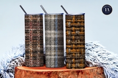 Soft Tweed Fabric Texture Woven Textile Digital Paper Product Image 3