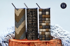 Cozy Tweed Fabric Texture Woven Seamless Digital Paper Product Image 3