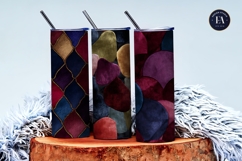 Velvet Fabric Deep Jewel Texture Seamless Digital Paper Product Image 3