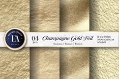 Metallic Champagne Gold Foil Texture Soft Digital Paper Product Image 1