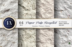 Eco-Friendly Paper Pulp Speckled Texture Digital Paper Product Image 1