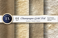 Gold Champagne Foil Soft Metallic Shimmer Digital Paper Product Image 1
