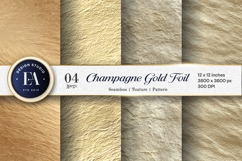 Gold Champagne Foil Soft Metallic Shimmer Digital Paper Product Image 1