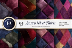 Luxury Velvet Fabric Texture Jewel Tone Digital Paper Product Image 1