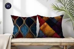 Velvet Fabric Texture Luxury Deep Jewel Digital Paper Product Image 2