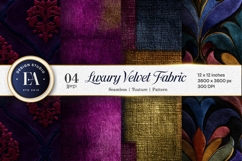 Soft Velvet Fabric Texture Jewel Luxury Digital Paper Product Image 1