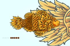 Luxury vintage fish ornaments svg Product Image 1