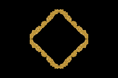 Luxury vintage golden floral wreath ornate element design Product Image 2