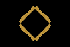 Luxury vintage golden floral wreath ornate element vector Product Image 2