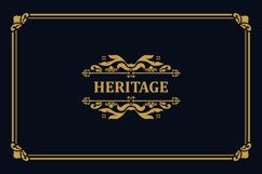 Luxury vintage ornament logo monogram template creative Product Image 1