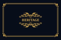 Luxury vintage ornament logo monogram template creative Product Image 1