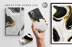 Luxury Watercolor Black White | Digital Paper Product Image 1