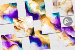 Luxury Watercolor Iridescent | Digital Paper Product Image 3