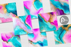 Luxury Watercolor With Gold | Digital Paper Product Image 3