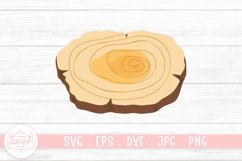 Wood Slice Clipart Design Product Image 1