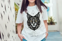 spirit animal Lynx print for shirt