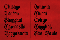 Lyveros - Blackletter Font Product Image 2