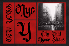 Lyveros - Blackletter Font Product Image 8