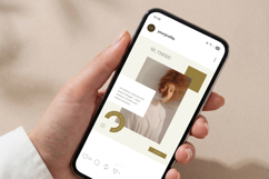 Aesthetic Blogger Intro Canva Template, Meet the Team Post Product Image 2