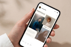 Aesthetic Portfolio Instagram Post Canva Template Product Image 2