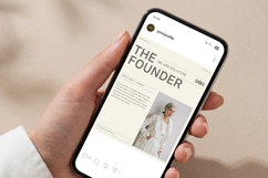 Editorial Agency Intro Canva Template, Instagram Post Product Image 2