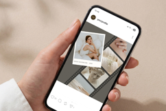 Polaroid Photo Collage Canva Template, Instagram Post Product Image 2