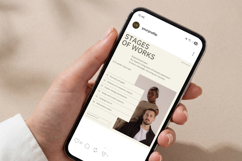 Modern SMM Workflow Instagram Post Canva Template Product Image 2