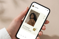 Minimalist Aesthetic Summer Fashion Canva Template Product Image 2