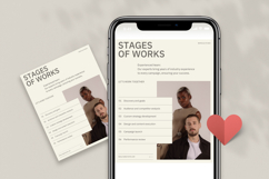 Modern SMM Workflow Instagram Post Canva Template Product Image 3