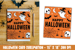 Cute Halloween Card Sublimation Clipart Product Image 1