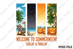 Funny Skeleton Summerween Pumpkin Season Product Image 1