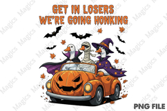 Halloween Goose We&#039;re Going Honking PNG Product Image 1