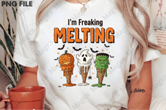 Funny Summerween I'm Freaking Melting Product Image 3