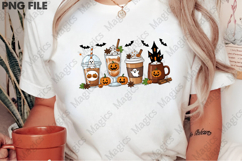 scary fall halloween horror iced coffee pumpkin Product Image 2