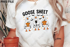 Halloween Goose Sheet Cute Goose Ghost Png Product Image 1