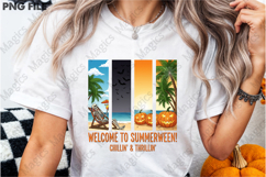 Funny Skeleton Summerween Pumpkin Season Product Image 3