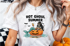Funny Summerween Hot Ghouls Summer Product Image 3