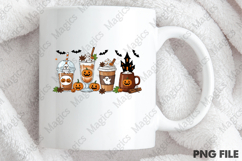 scary fall halloween horror iced coffee pumpkin Product Image 4